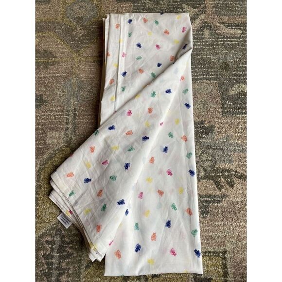 Pottery Barn Teen Teddy Bear Bed Flat Top Sheet - Picture 1 of 6
